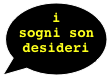 i sogni son desideri